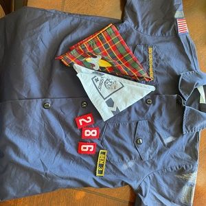 Cub Scout shirt and neckerchiefs
